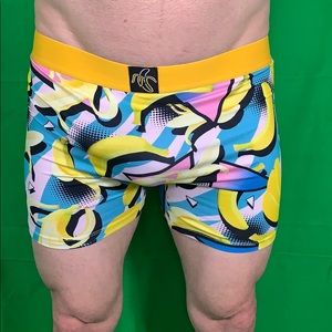 Crazy Boxer Banana Print